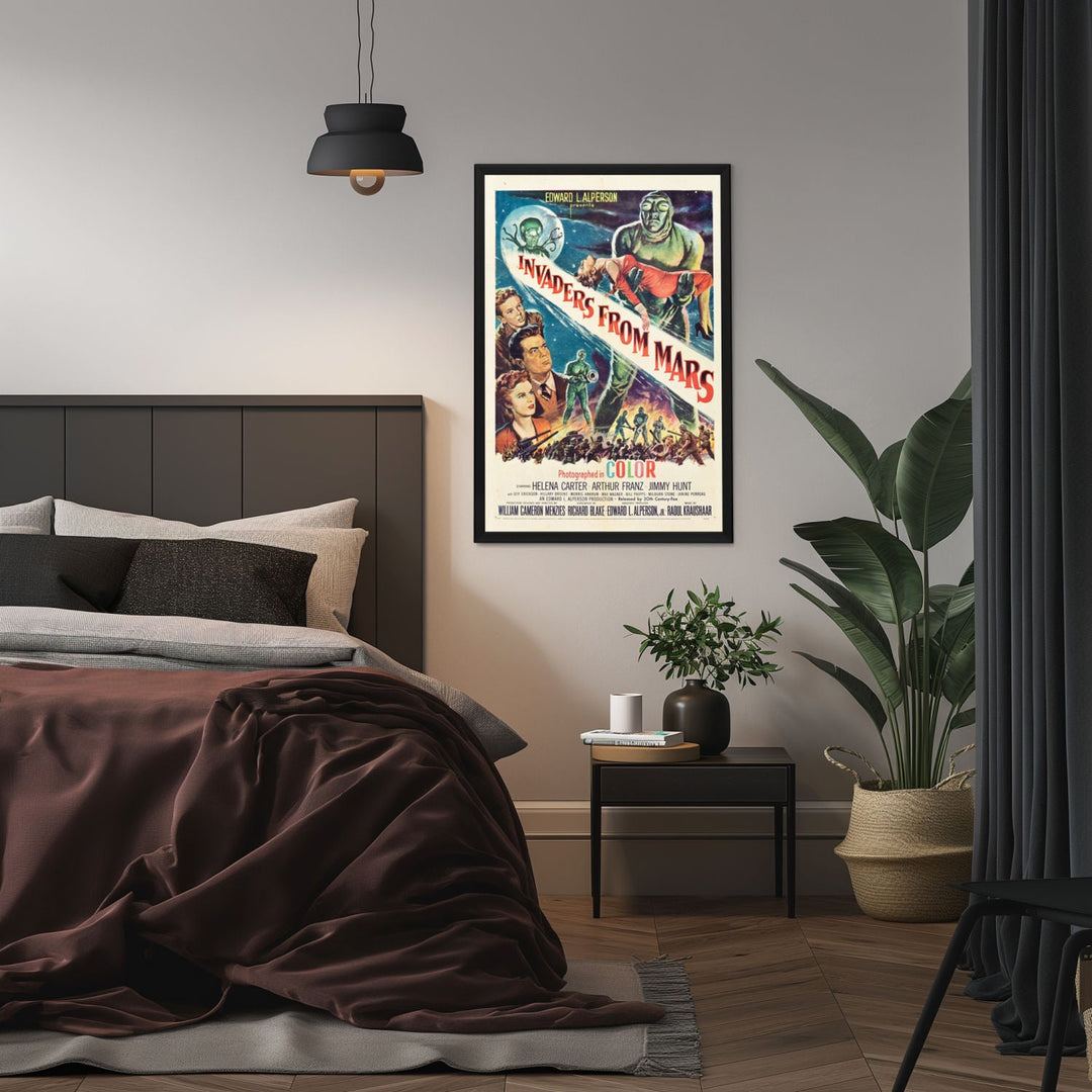 "Invaders From Mars" (1953) Framed Movie Poster