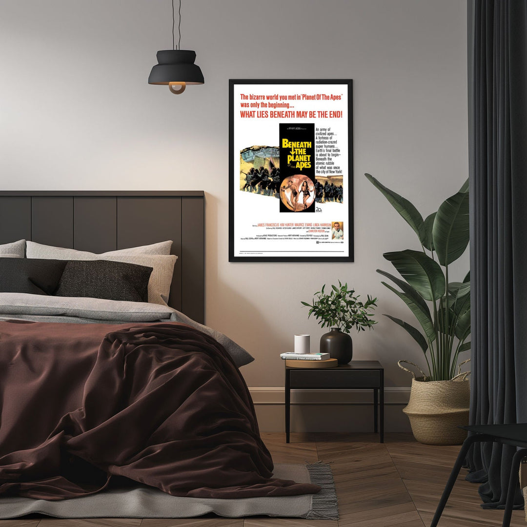 "Beneath The Planet Of The Apes" (1970) Framed Movie Poster