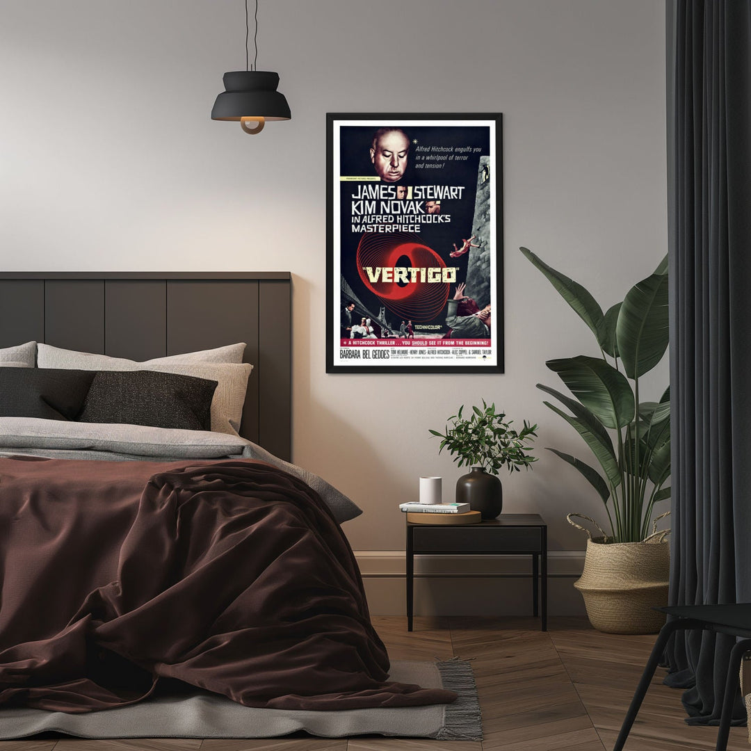 "Vertigo" (1958) Framed Movie Poster