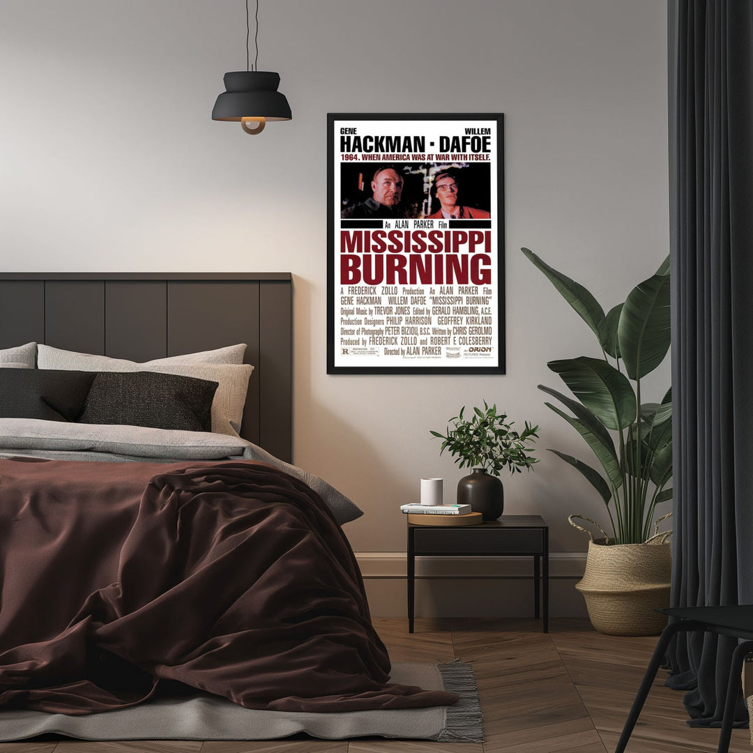"Mississippi Burning" (1988) Framed Movie Poster