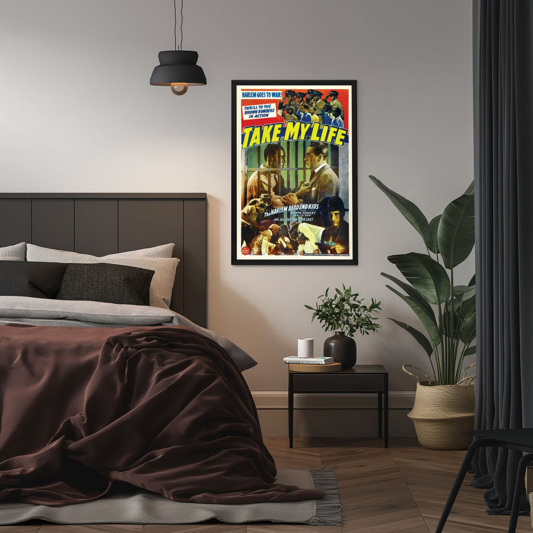 "Take My Life" (1942) Framed Movie Poster