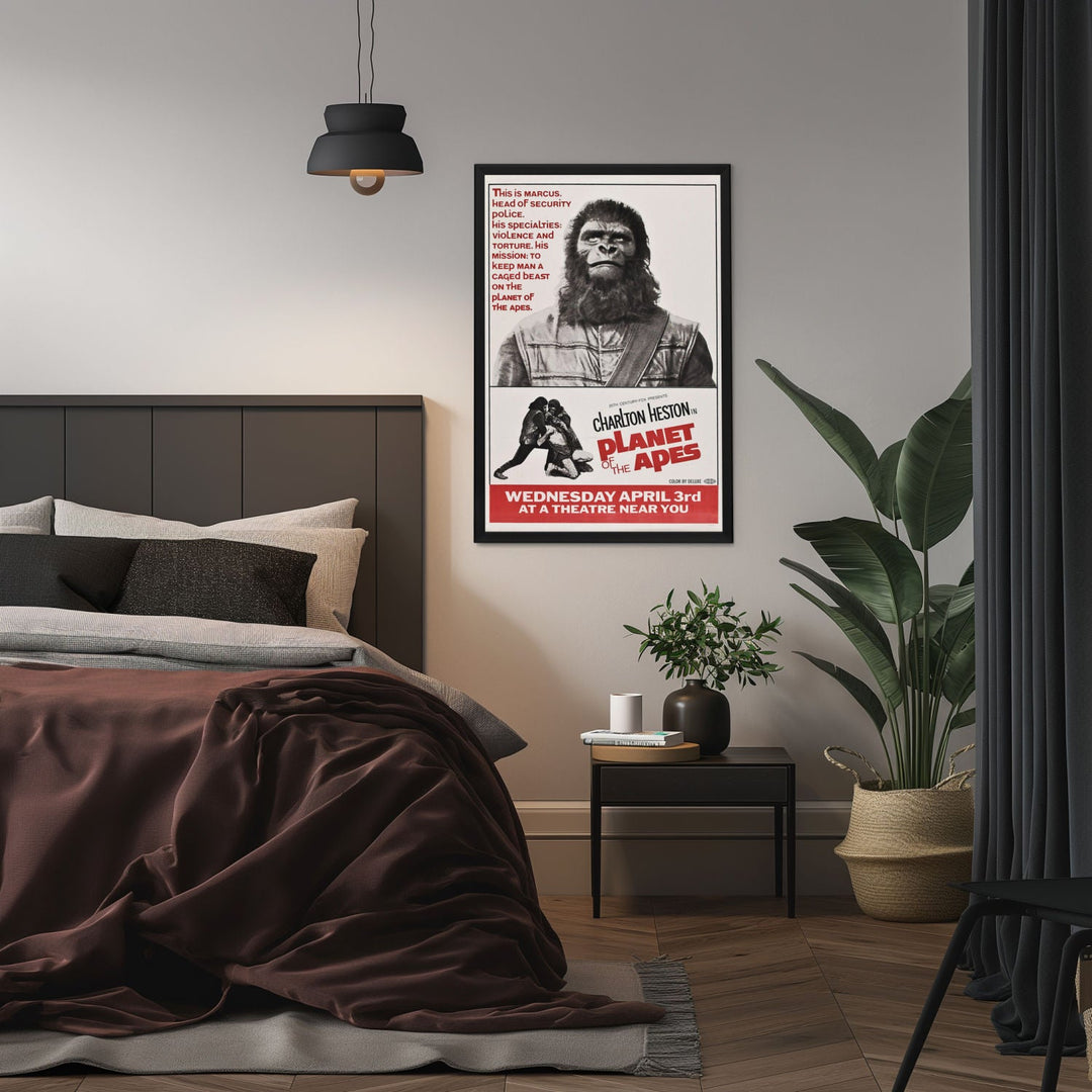"Planet Of The Apes" (1968) Framed Movie Poster