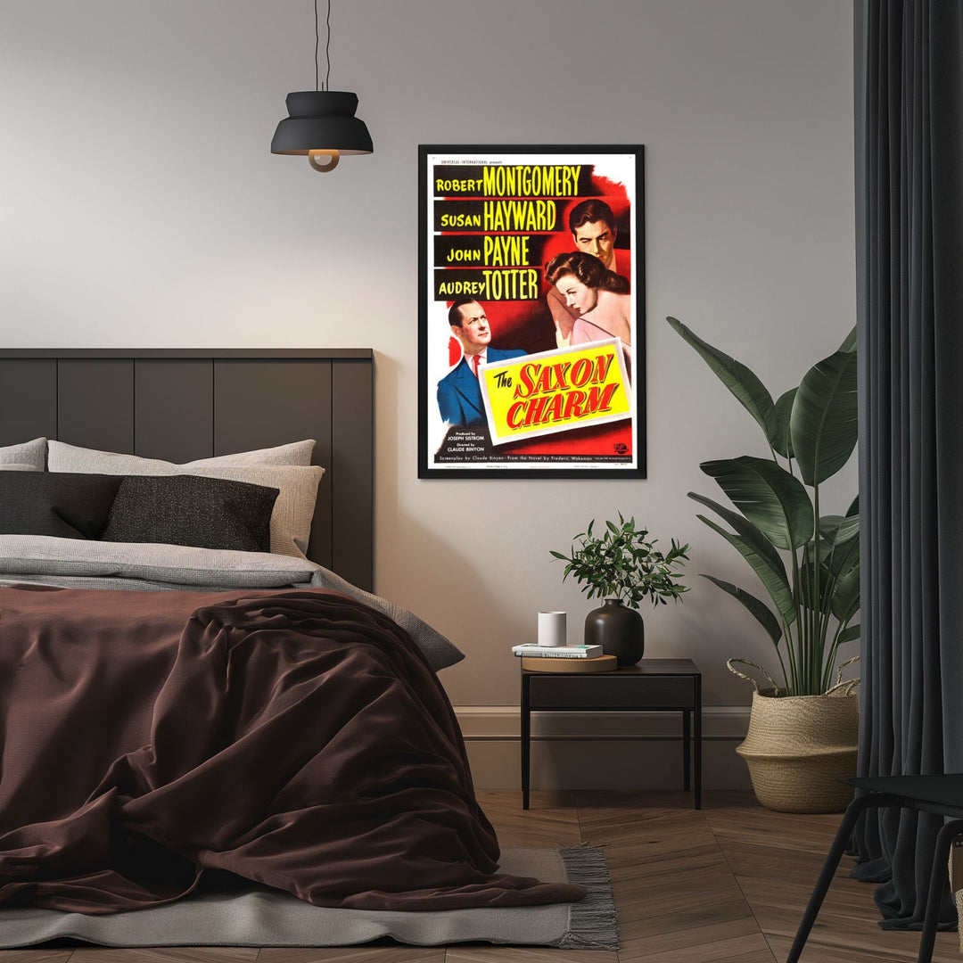 "Saxon Charm" (1948) Framed Movie Poster