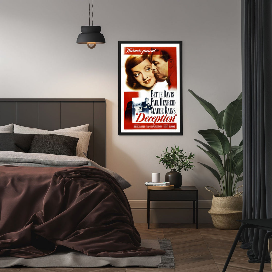 "Deception" (1946) Framed Movie Poster