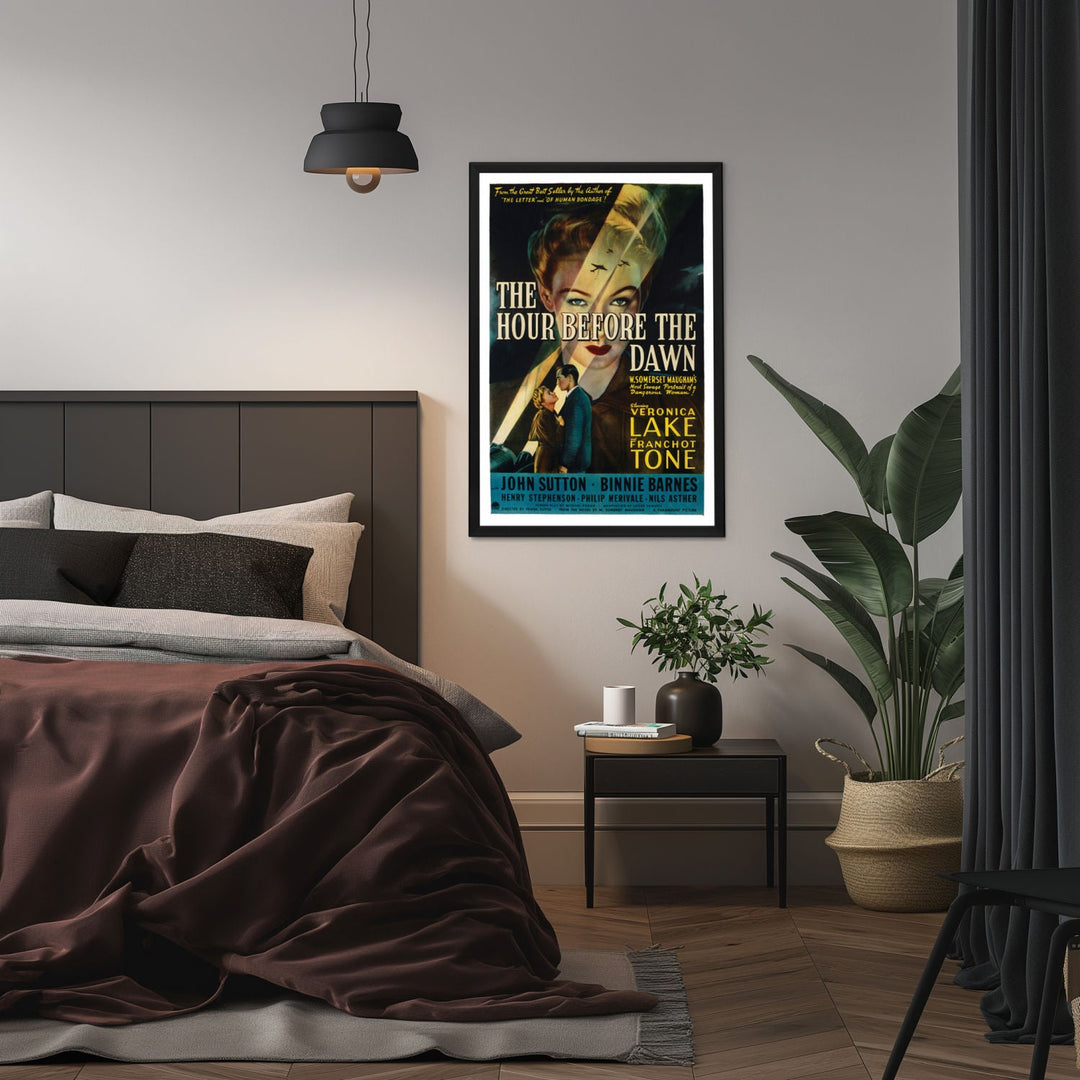 "Hour Before The Dawn" (1944) Framed Movie Poster