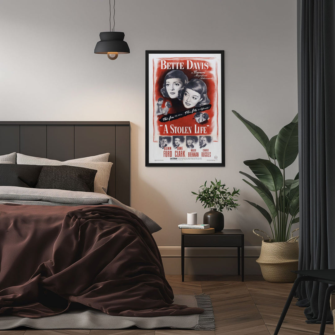 "Stolen Life" (1946) Framed Movie Poster