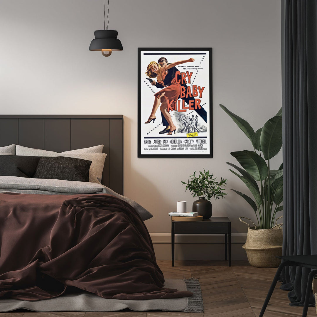 "Cry Baby Killer" (1958) Framed Movie Poster