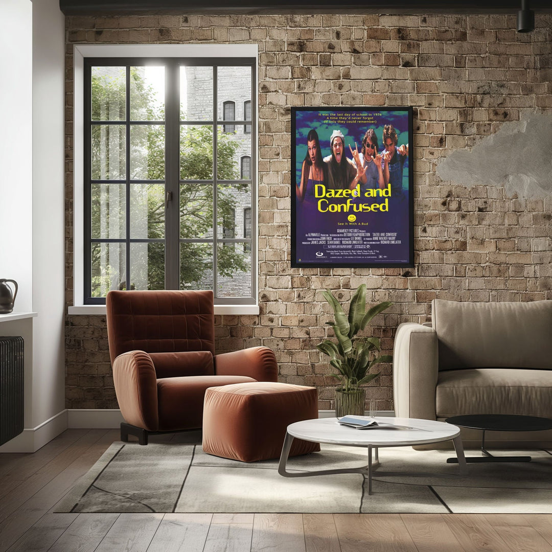"Dazed And Confused" (1993) Framed Movie Poster
