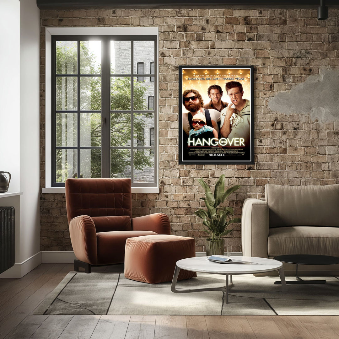 "Hangover" (2009) Framed Movie Poster