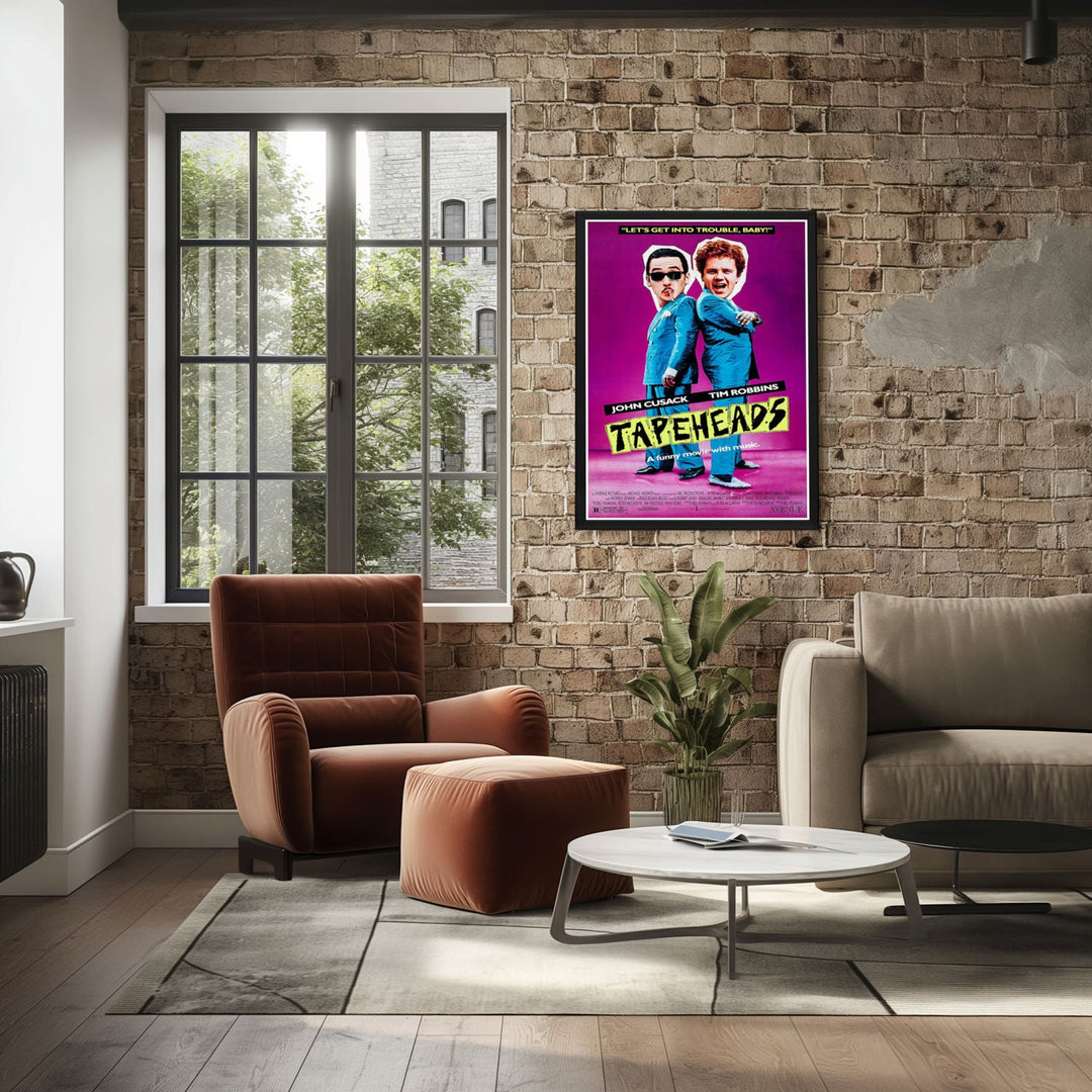 "Tapeheads" (1988) Framed Movie Poster
