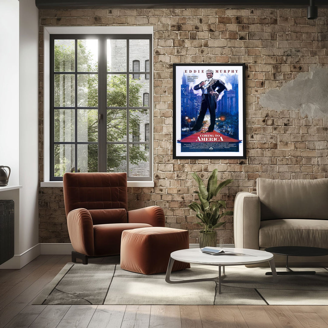 "Coming To America" (1988) Framed Movie Poster