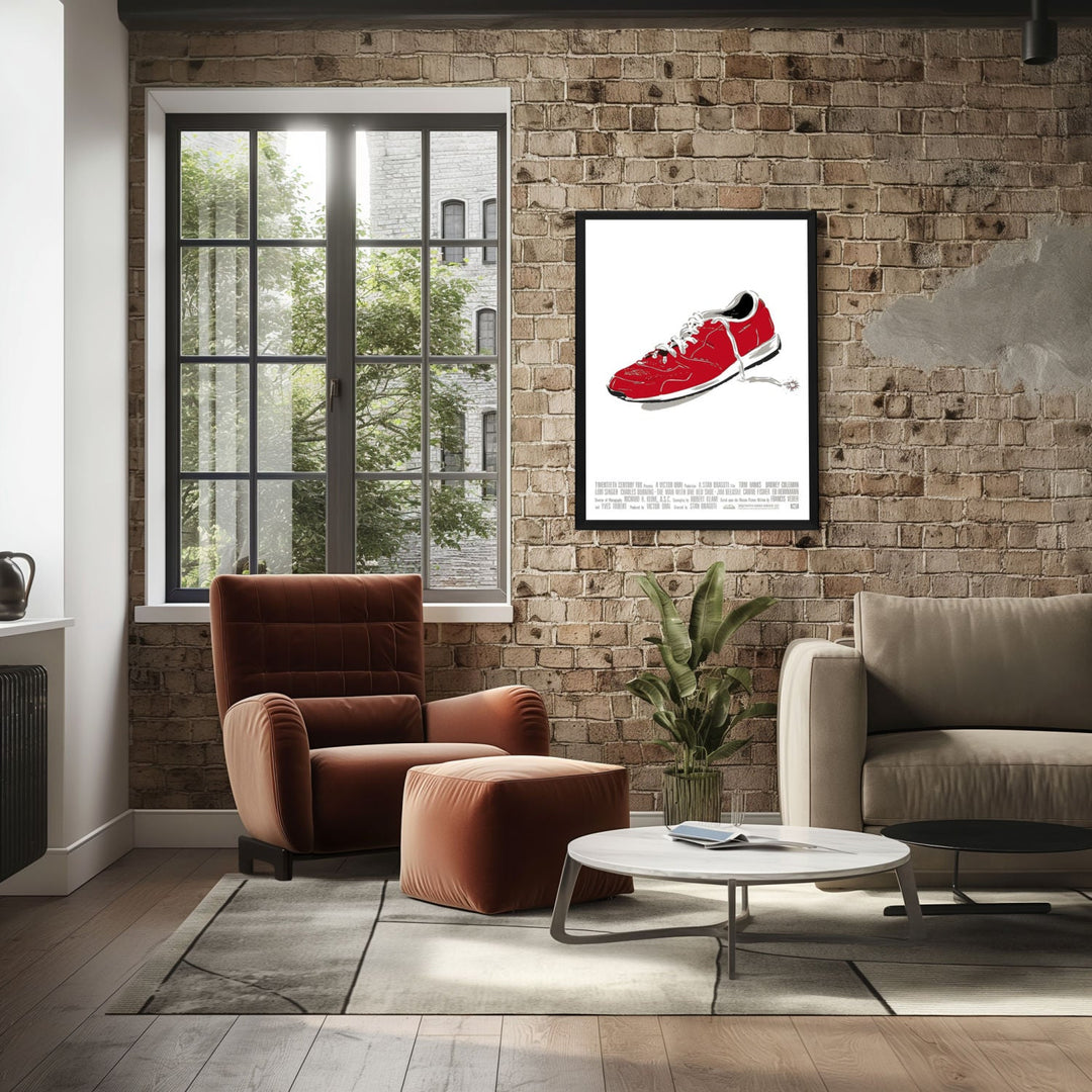 "Man With One Red Shoe" (1985) Framed Movie Poster
