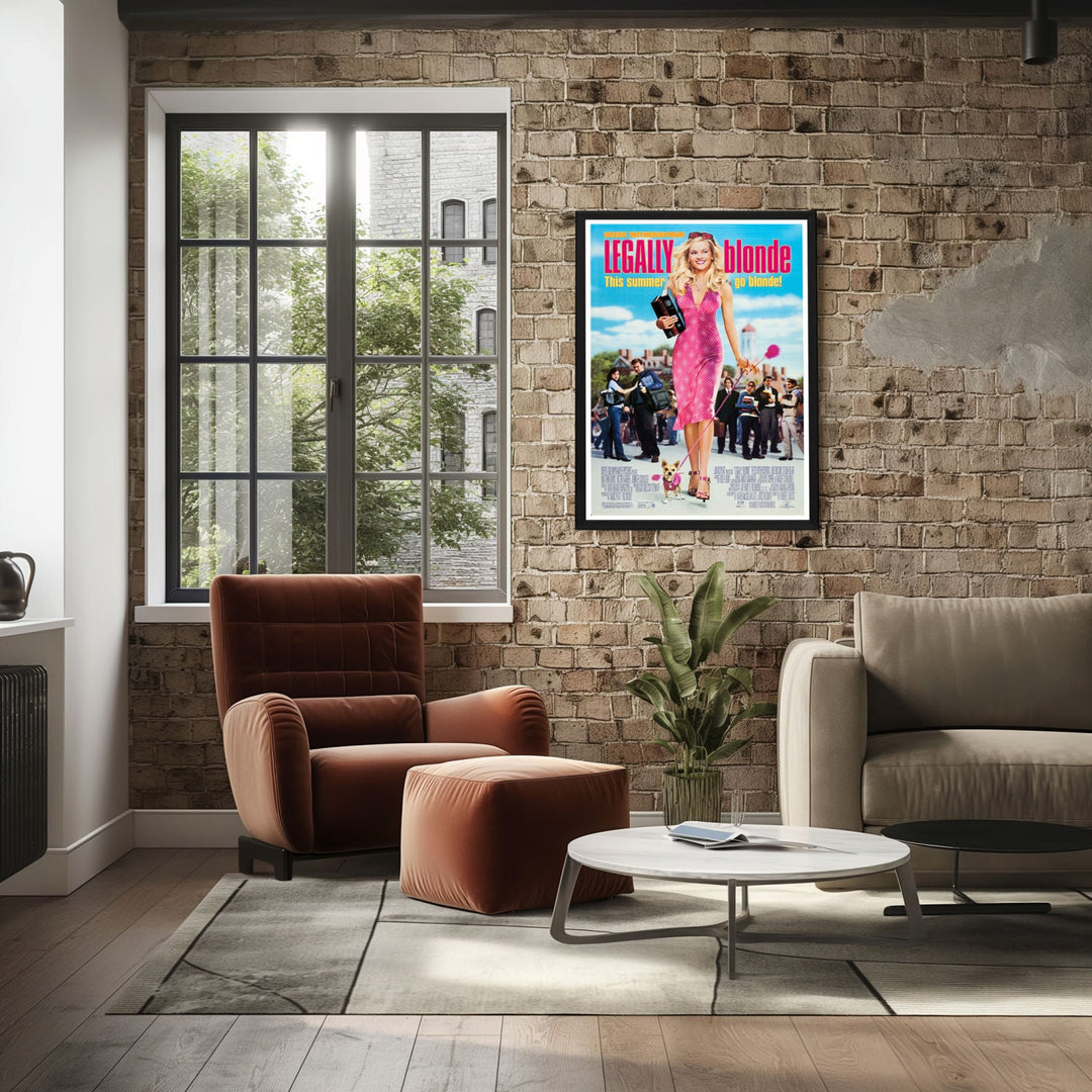 "Legally Blonde" (2001) Framed Movie Poster