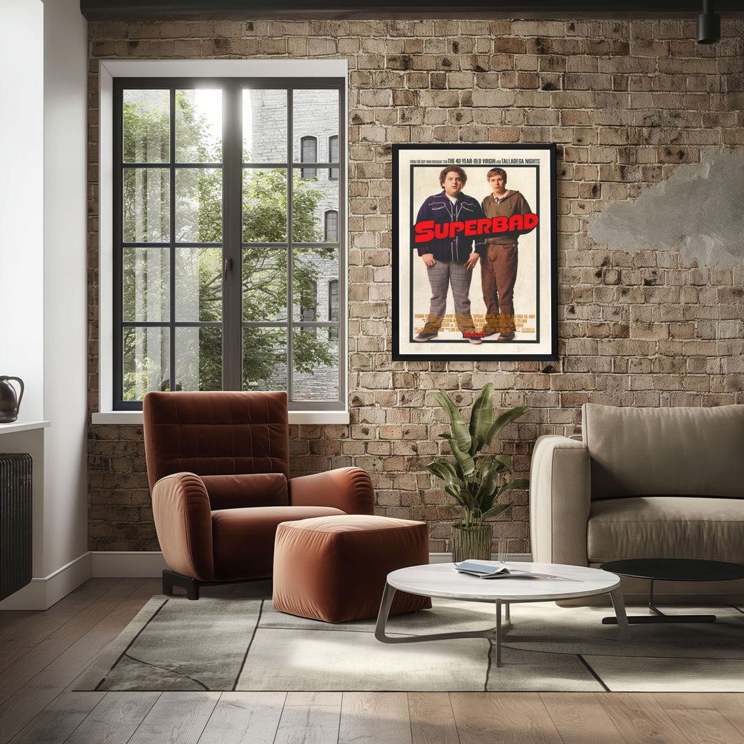 "Superbad" (2007) Framed Movie Poster