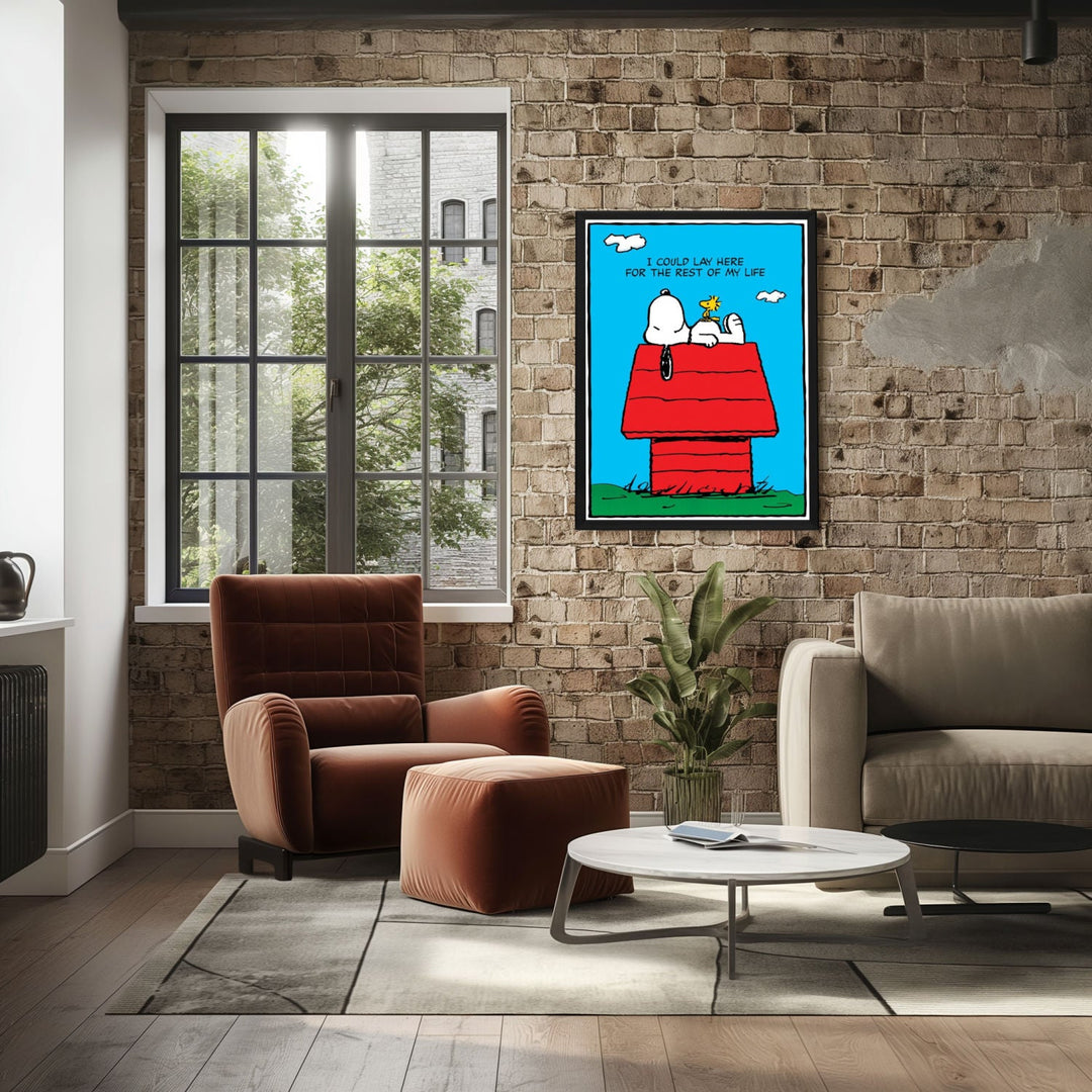 "Snoopy" Framed Movie Poster