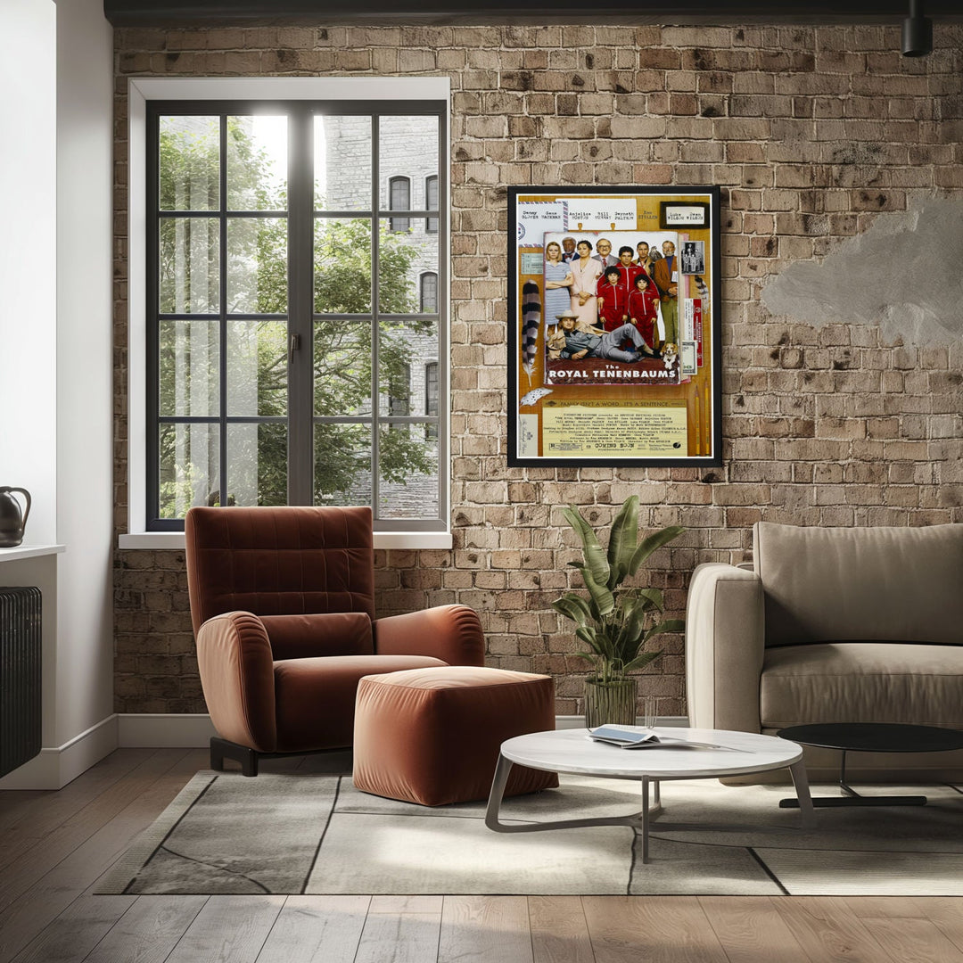 "Royal Tenenbaums" (2001) Framed Movie Poster