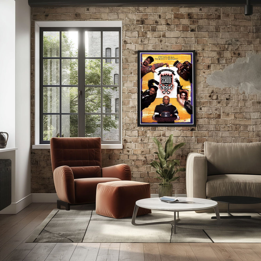 "School Daze" (1988) Framed Movie Poster