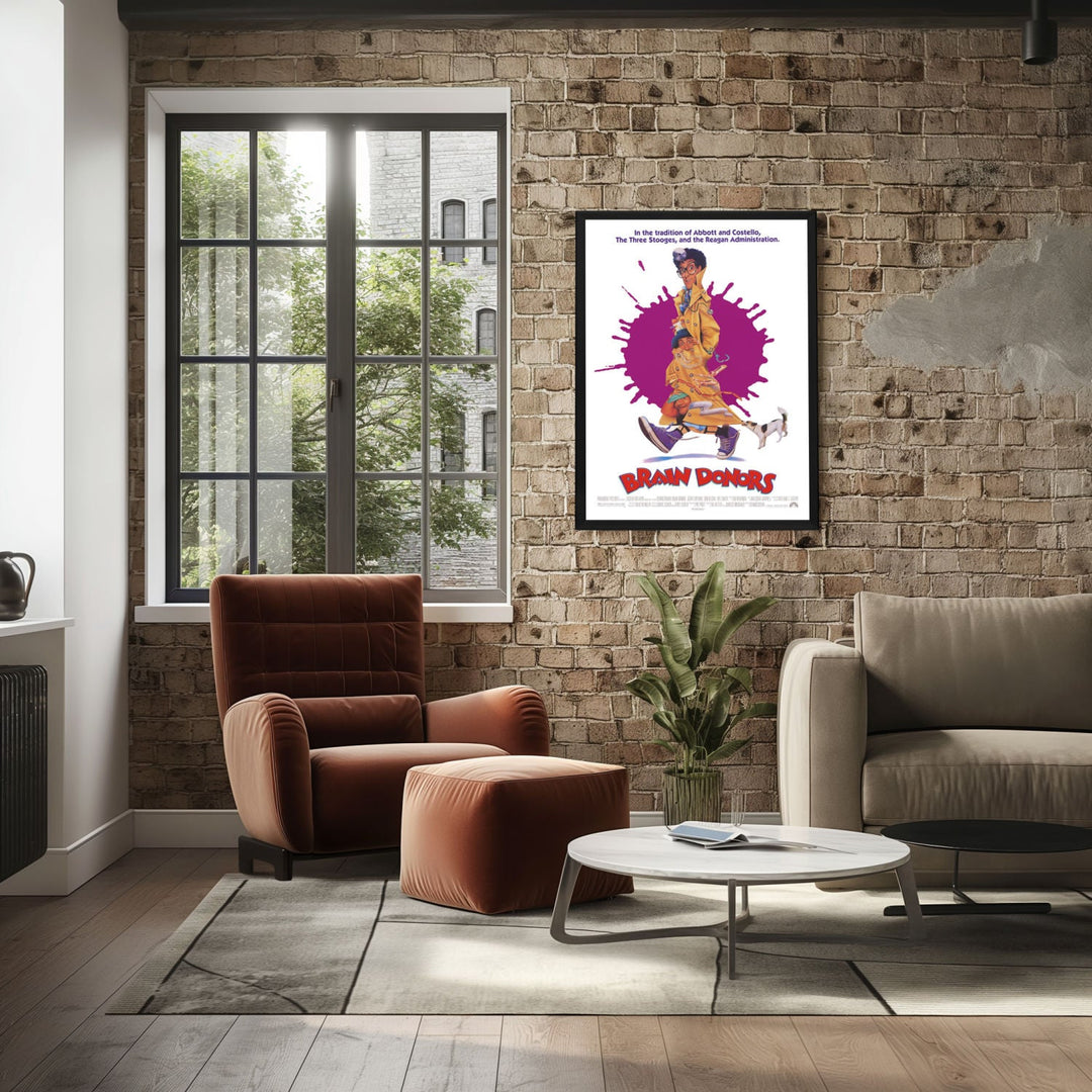 "Brain Donors" Framed Movie Poster