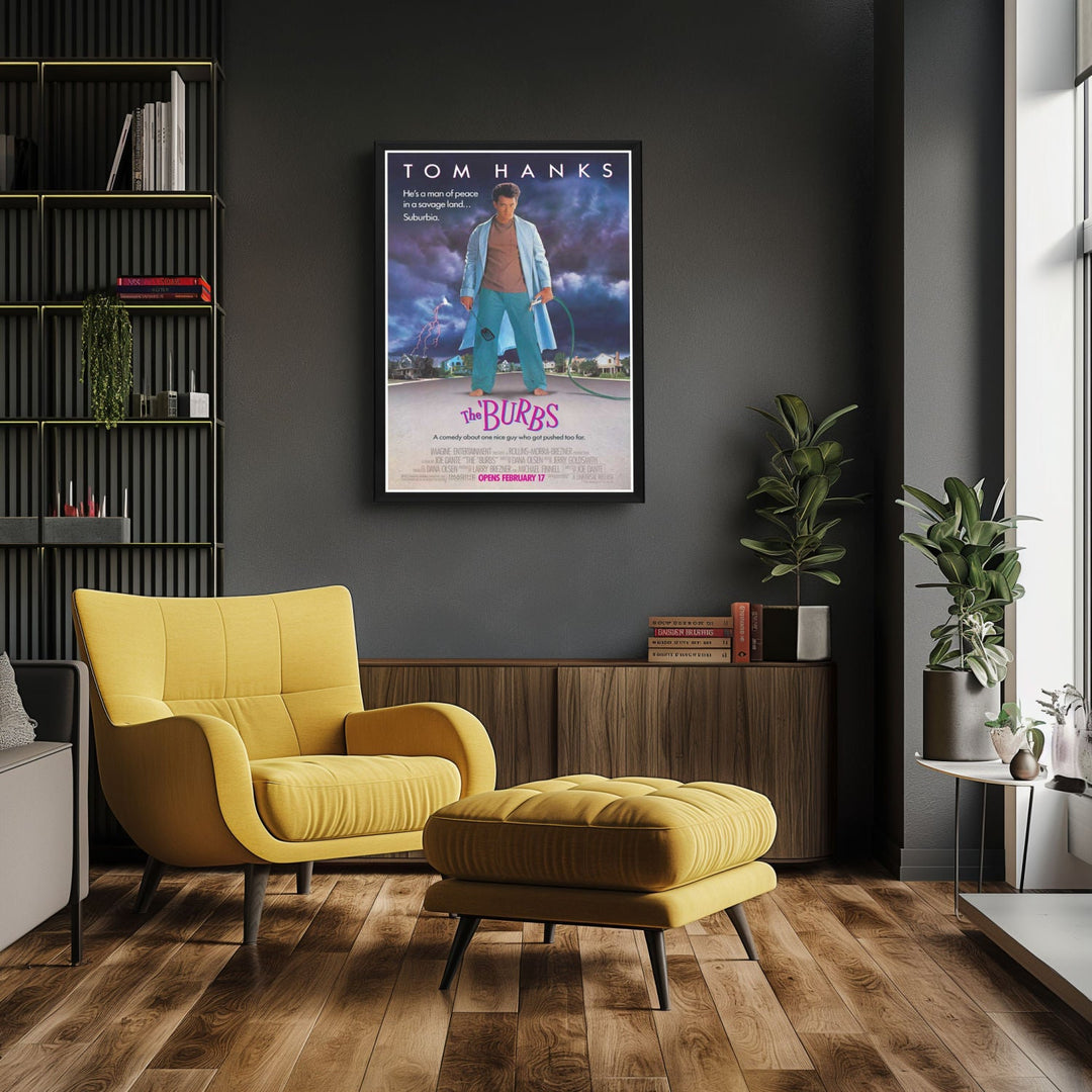 "Burbs" (1989) Framed Movie Poster