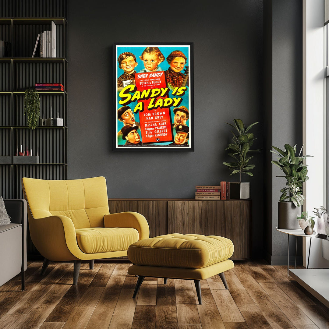"Sandy Is A Lady" (1940) Framed Movie Poster