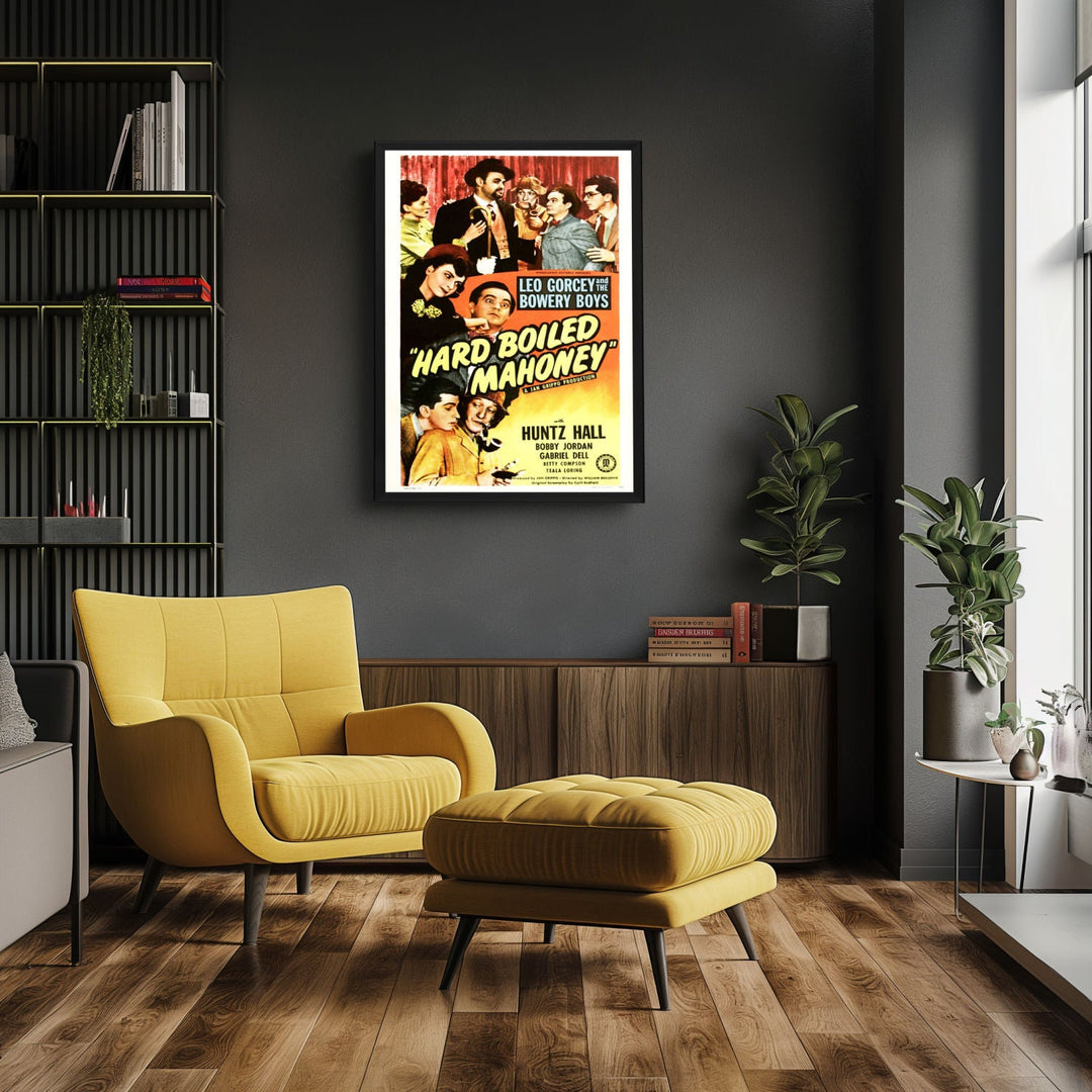 "Hard Boiled Mahoney" (1947) Framed Movie Poster