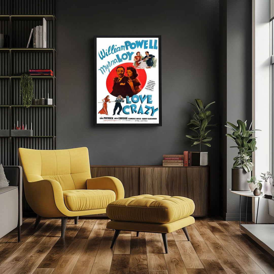 "Love Crazy" (1941) Framed Movie Poster