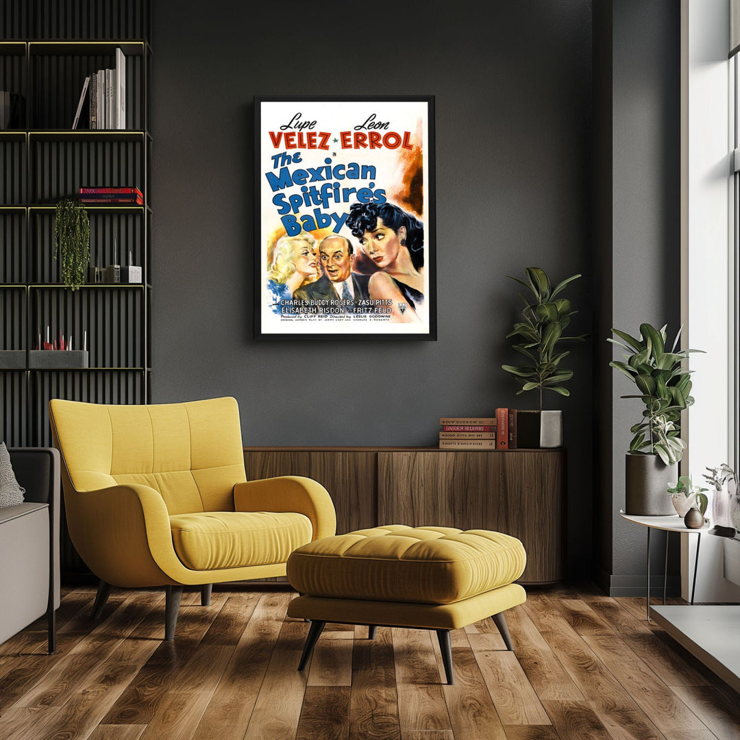 "Mexican Spitfire's Baby" (1941) Framed Movie Poster