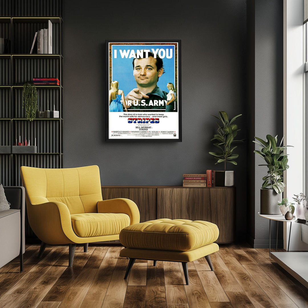 "Stripes" (1981) Framed Movie Poster