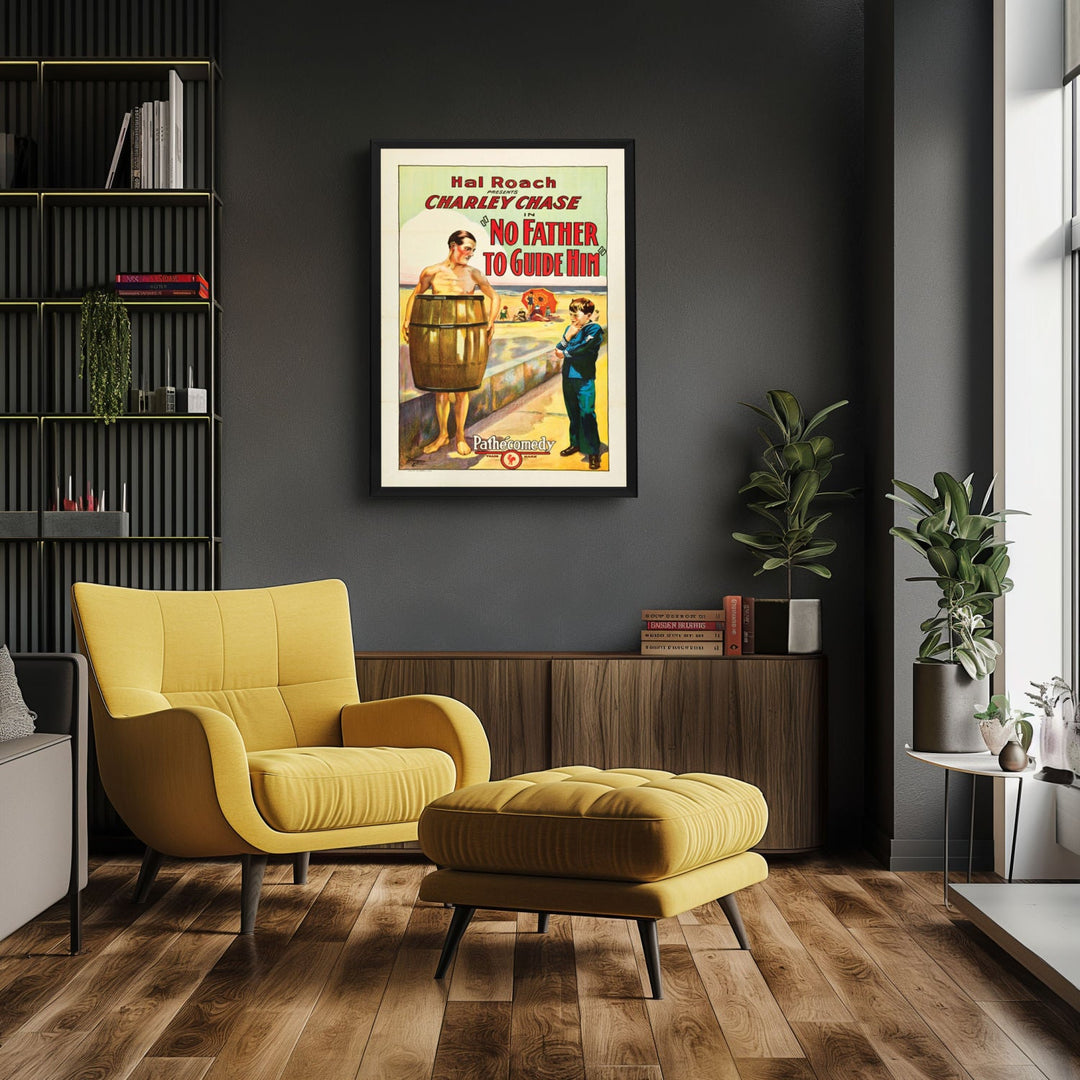 "No Father To Guide Him" (1925) Framed Movie Poster