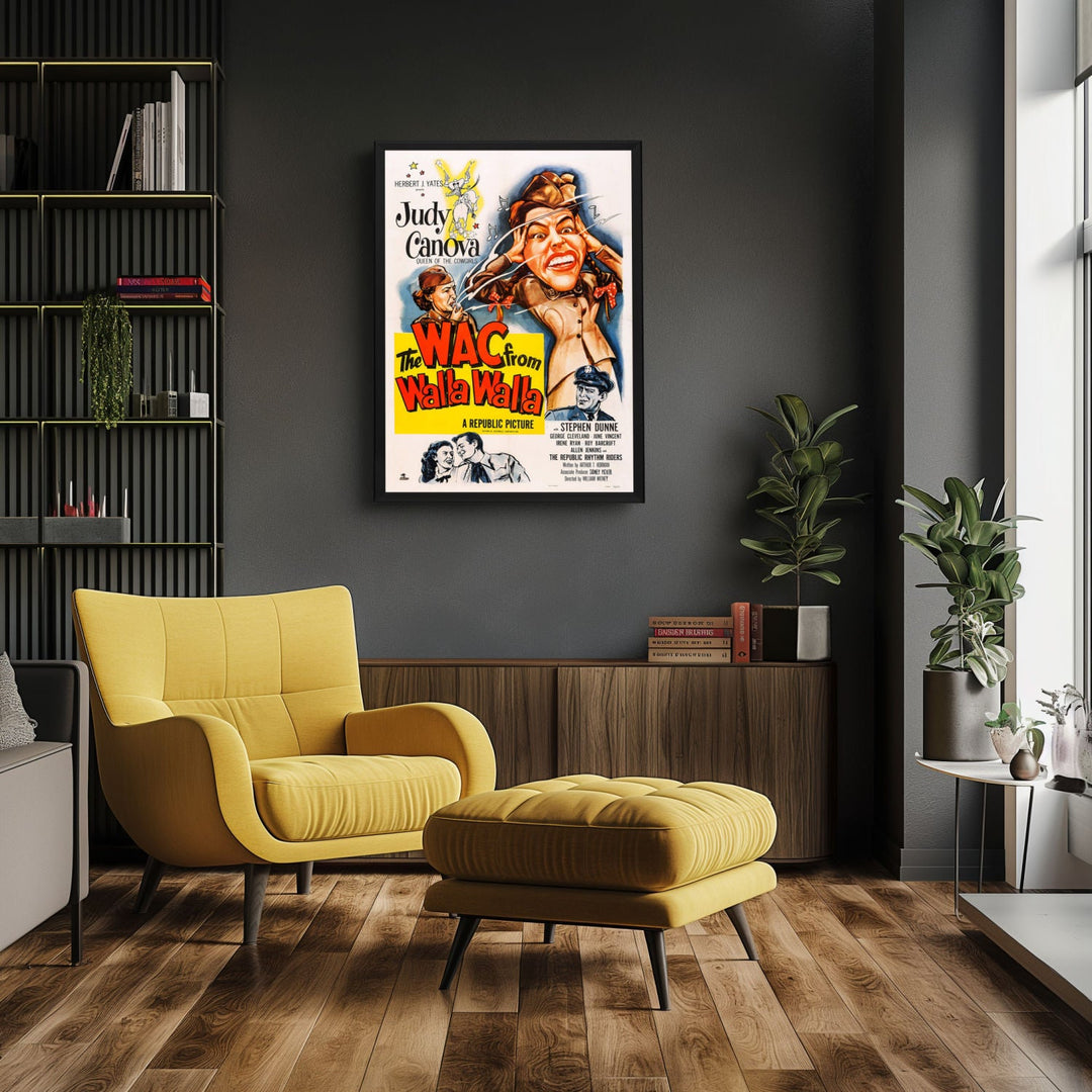 "Wac From Walla Walla" (1952) Framed Movie Poster
