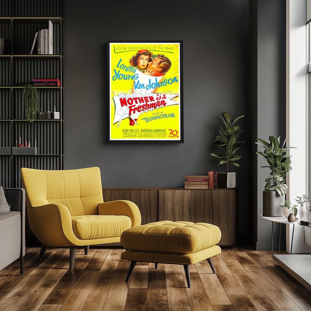 "Mother Is A Freshman" (1949) Framed Movie Poster