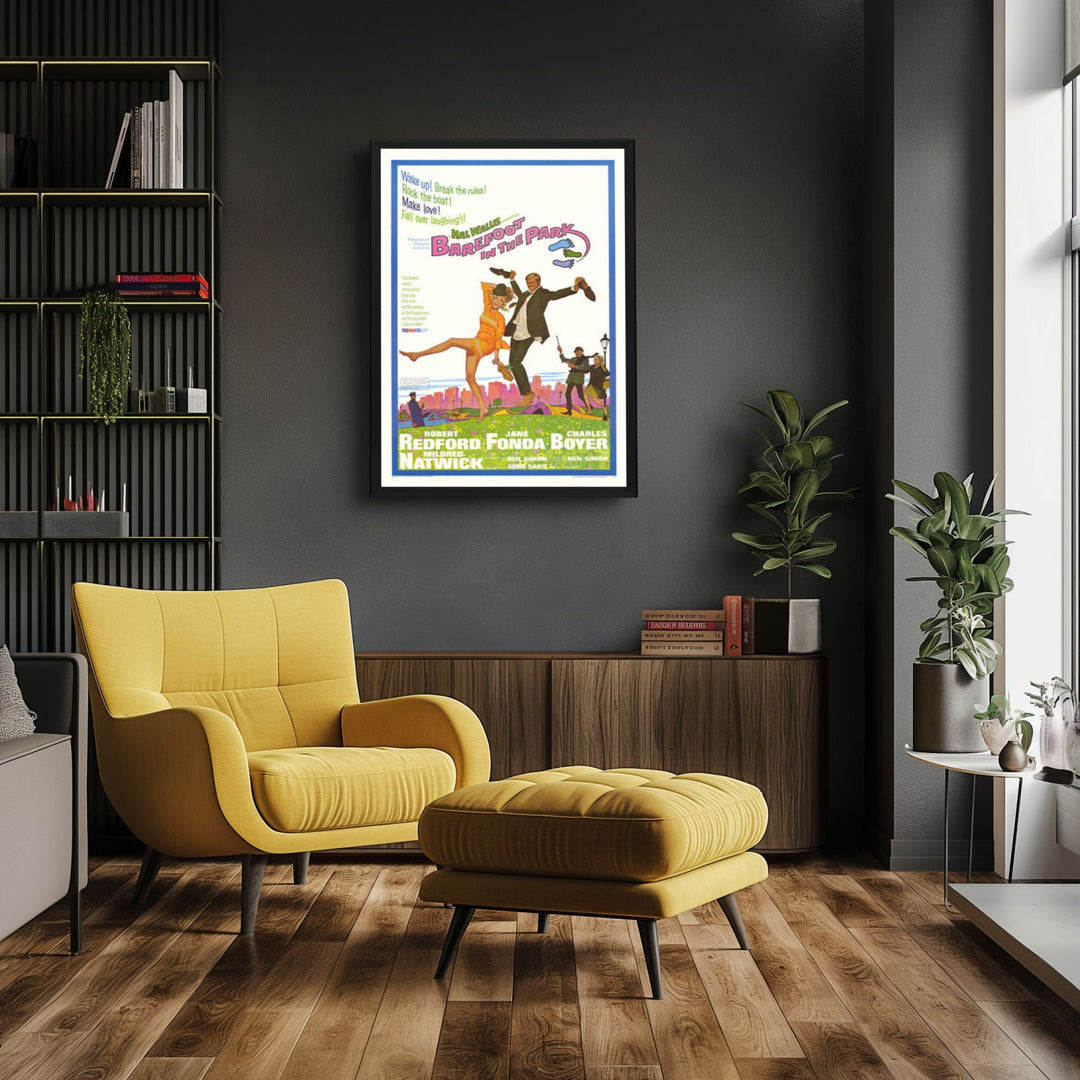 "Barefoot in the Park" (1967) Framed Movie Poster
