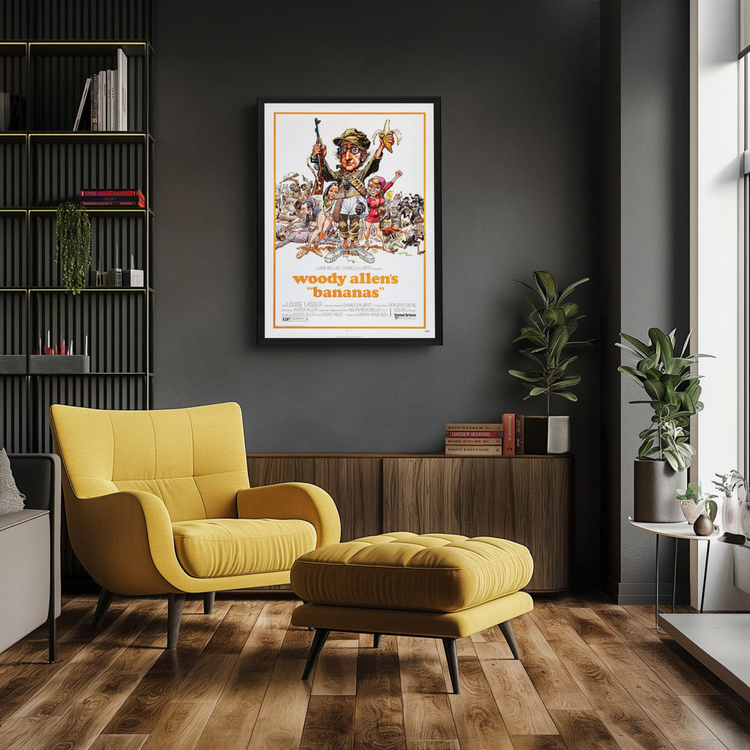 "Bananas" (1971) Framed Movie Poster