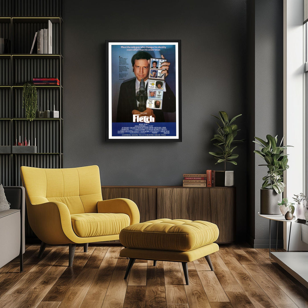 "Fletch" (1985) Framed Movie Poster