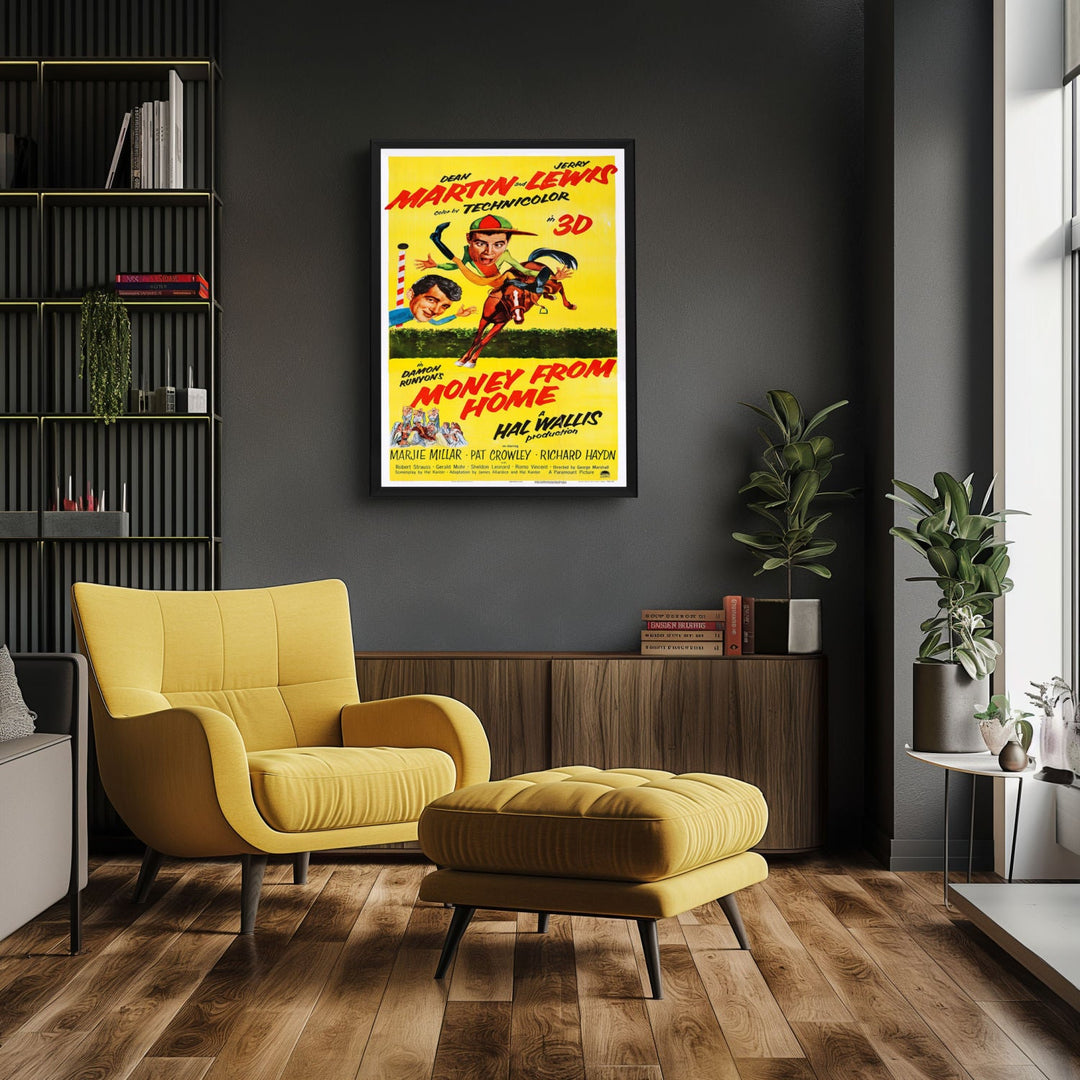 "Money From Home" (1953) Framed Movie Poster