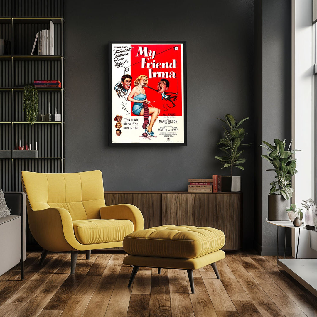 "My Friend Irma" (1949) Framed Movie Poster