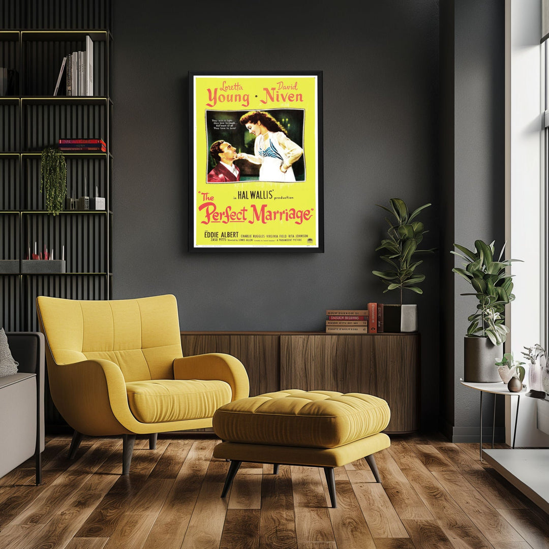 "Perfect Marriage" (1947) Framed Movie Poster