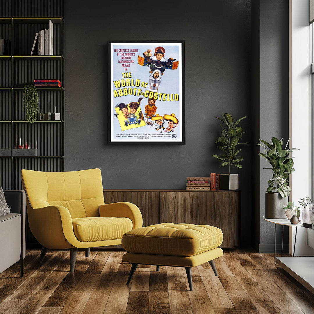 "World Of Abbott & Costello" (1965) Framed Movie Poster