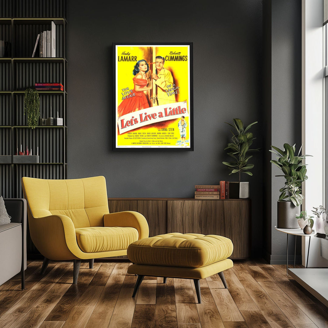 "Let's Live A Little" (1948) Framed Movie Poster