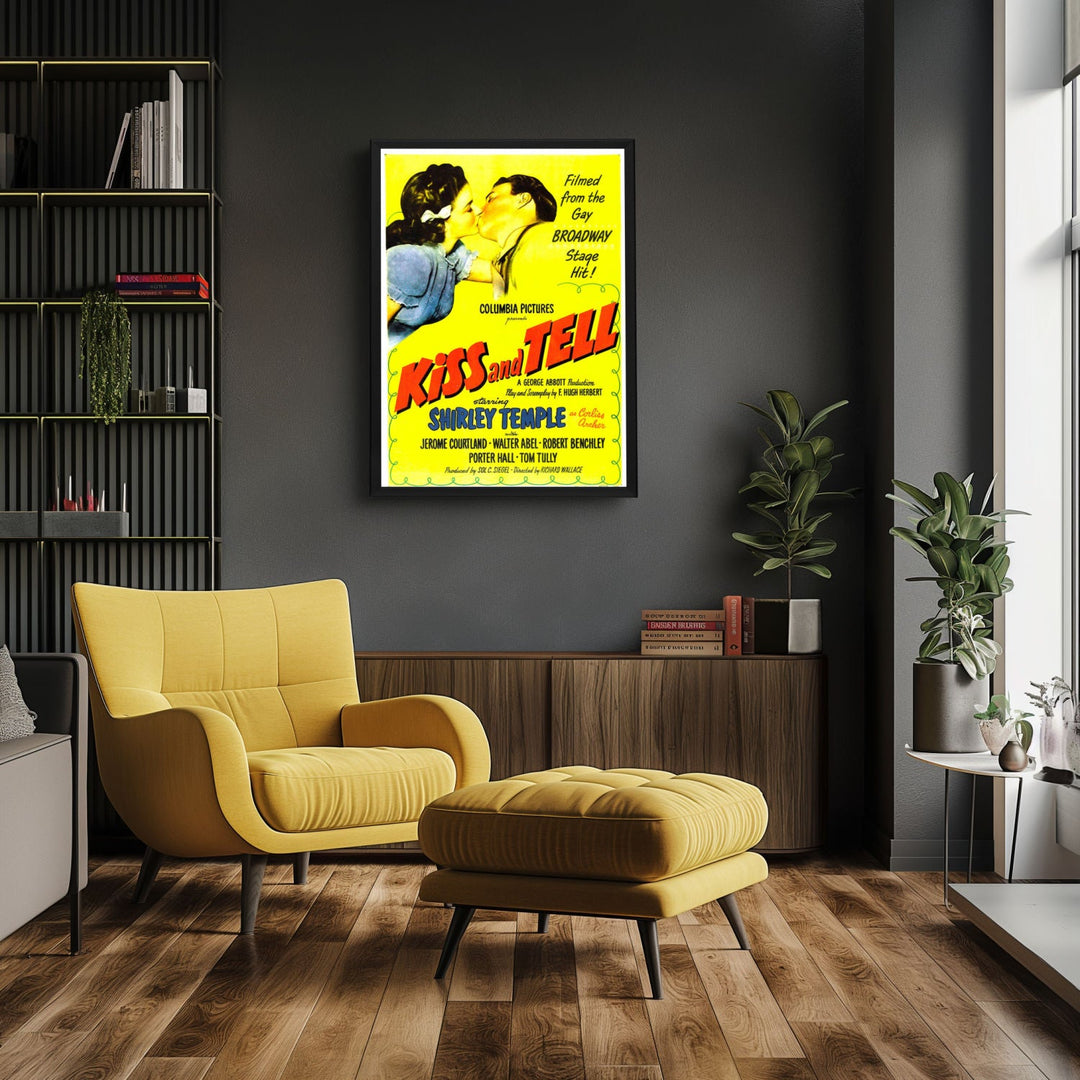 "Kiss And Tell" (1945) Framed Movie Poster