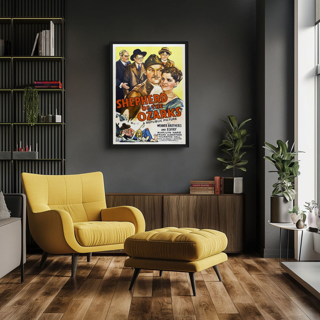 "Shepherd Of The Ozarks" (1942) Framed Movie Poster