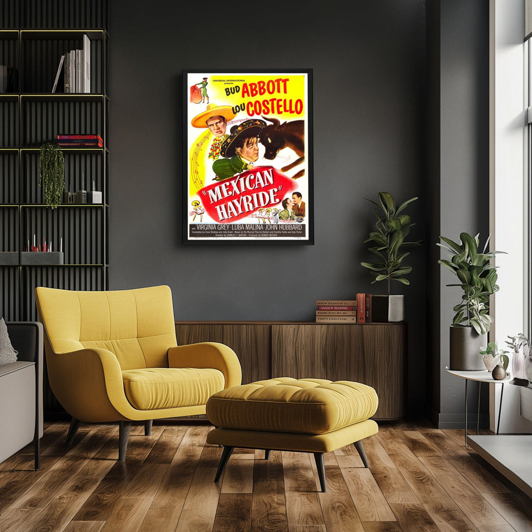 "Mexican Hayride" (1948) Framed Movie Poster