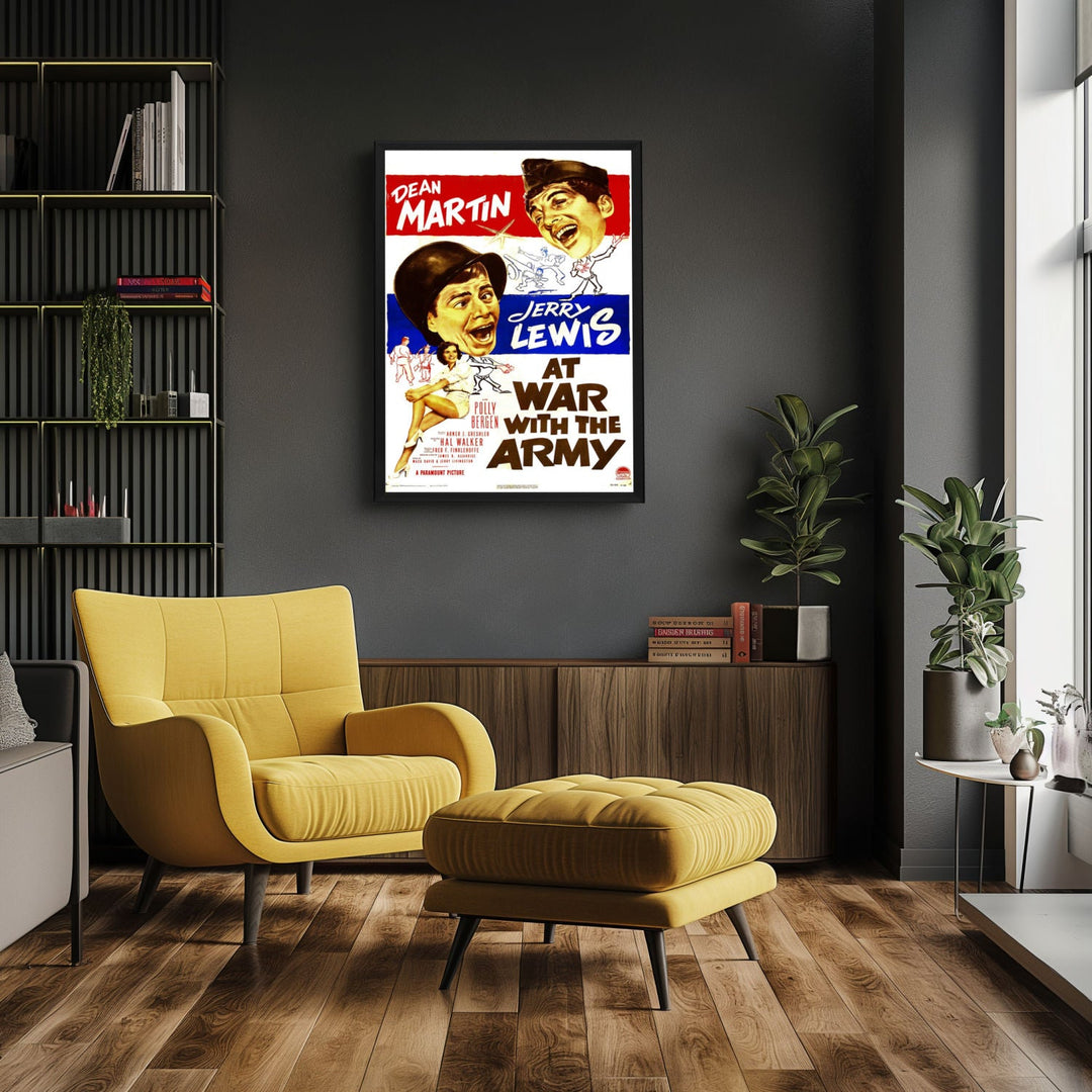 "At War With The Army" (1958) Framed Movie Poster