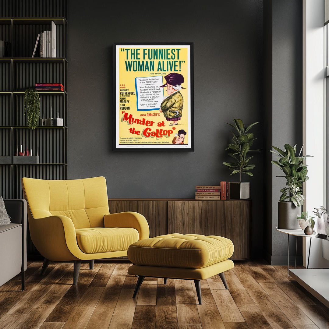 "Murder At The Gallop" (1963) Framed Movie Poster
