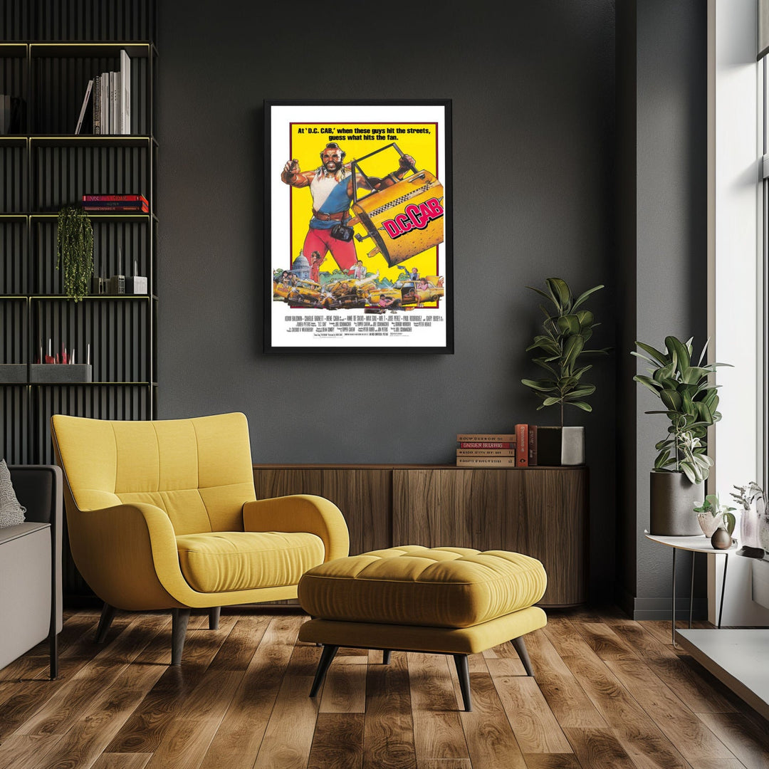 "D.C. Cab" (1983) Framed Movie Poster