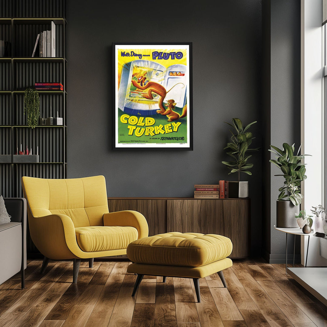 "Cold Turkey" (1951) Framed Movie Poster