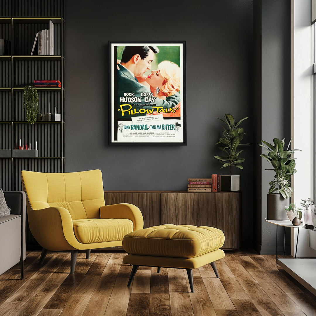 "Pillow Talk" (1959) Framed Movie Poster