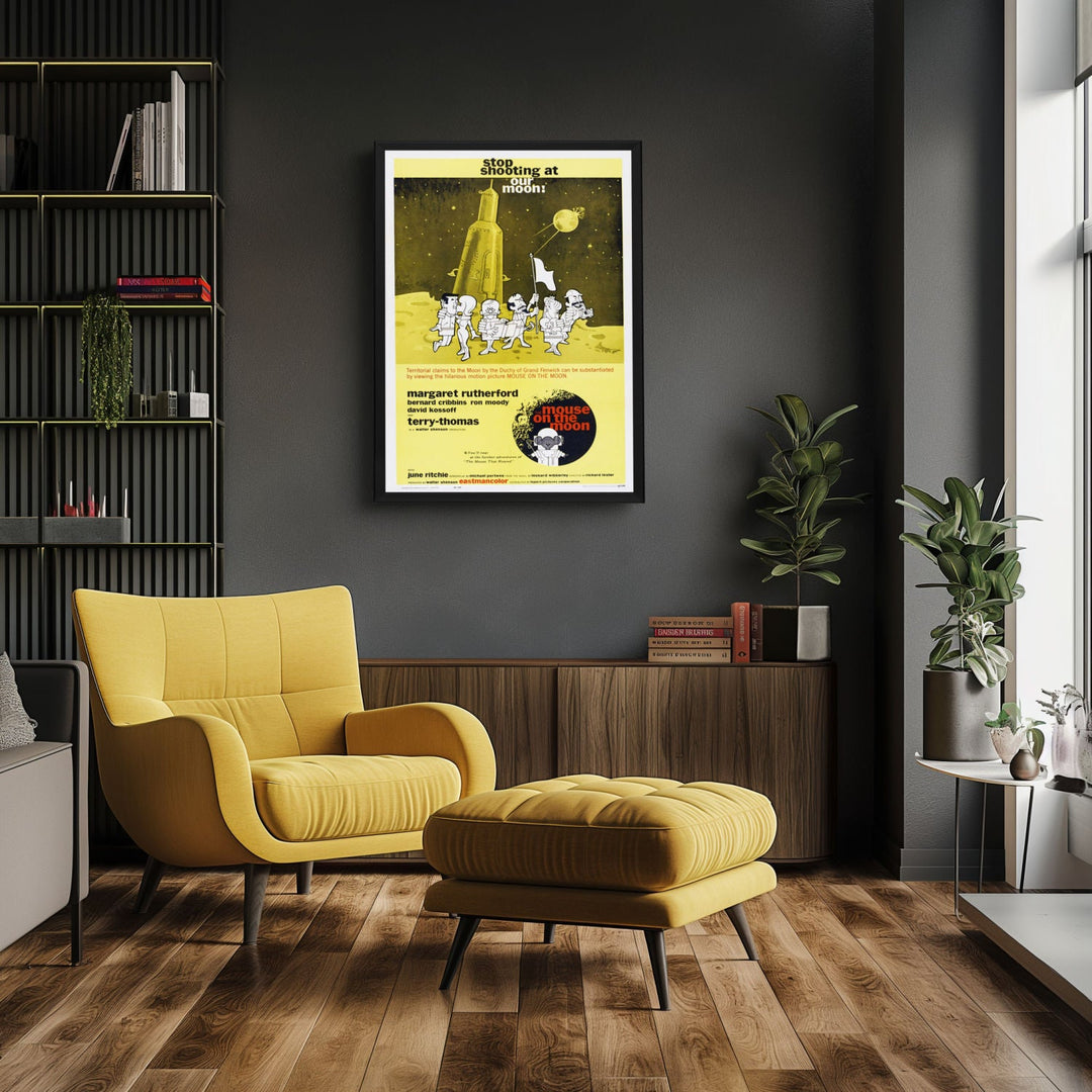 "Mouse On The Moon" (1963) Framed Movie Poster