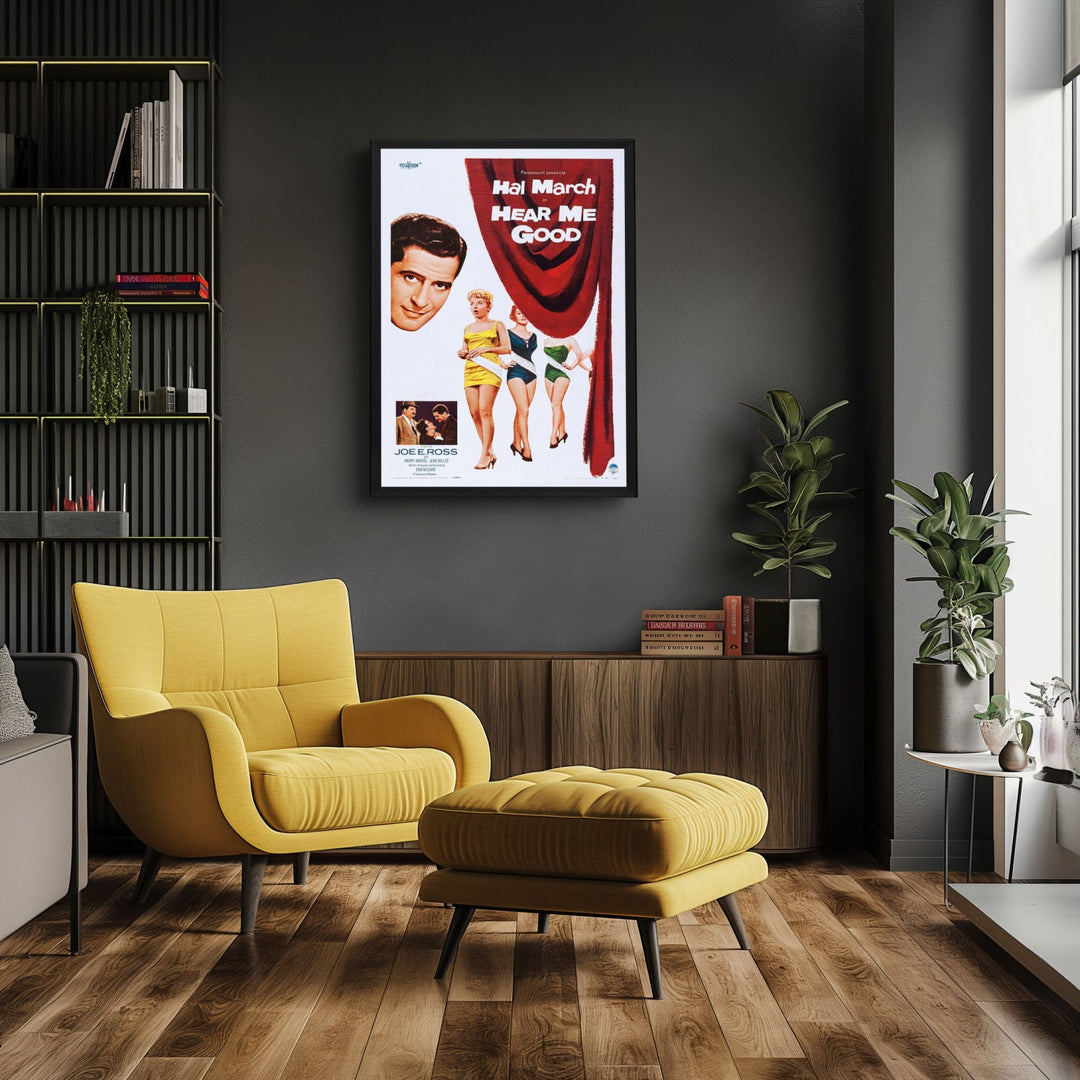 "Hear Me Good" (1957) Framed Movie Poster
