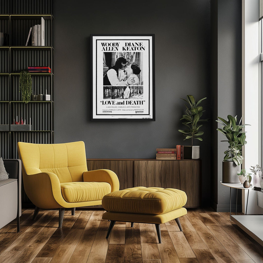 "Love And Death" (1975) Framed Movie Poster